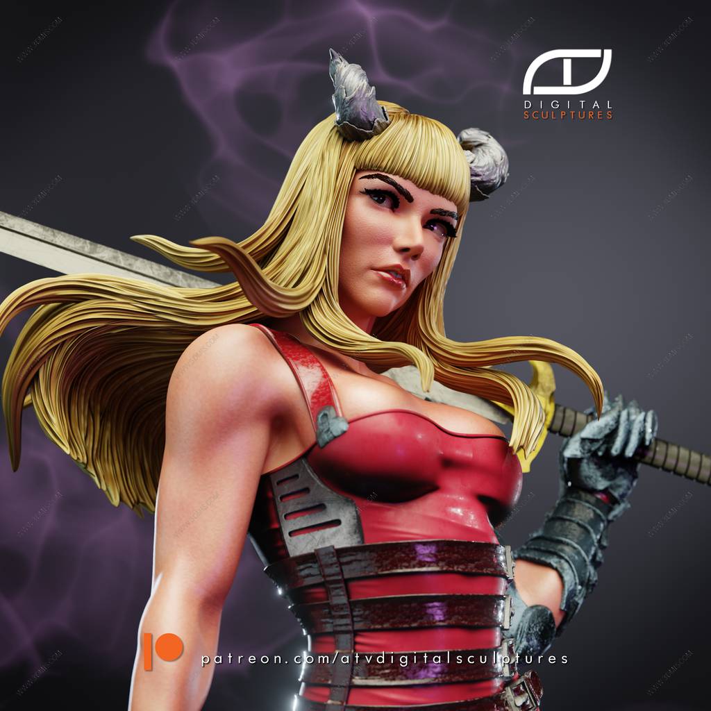 P站图纸印象馆 ATV 漫威 伊丽亚娜·拉斯普廷 ATV 漫威 伊丽亚娜·拉斯普廷