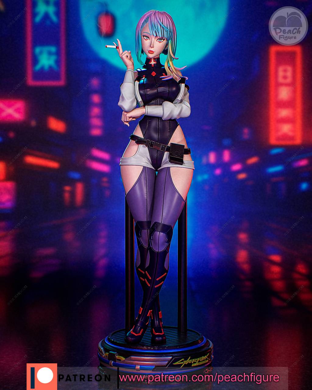 P站图纸印象馆 Peach Figure 赛博朋克 露西 Peach Figure 赛博朋克 露西