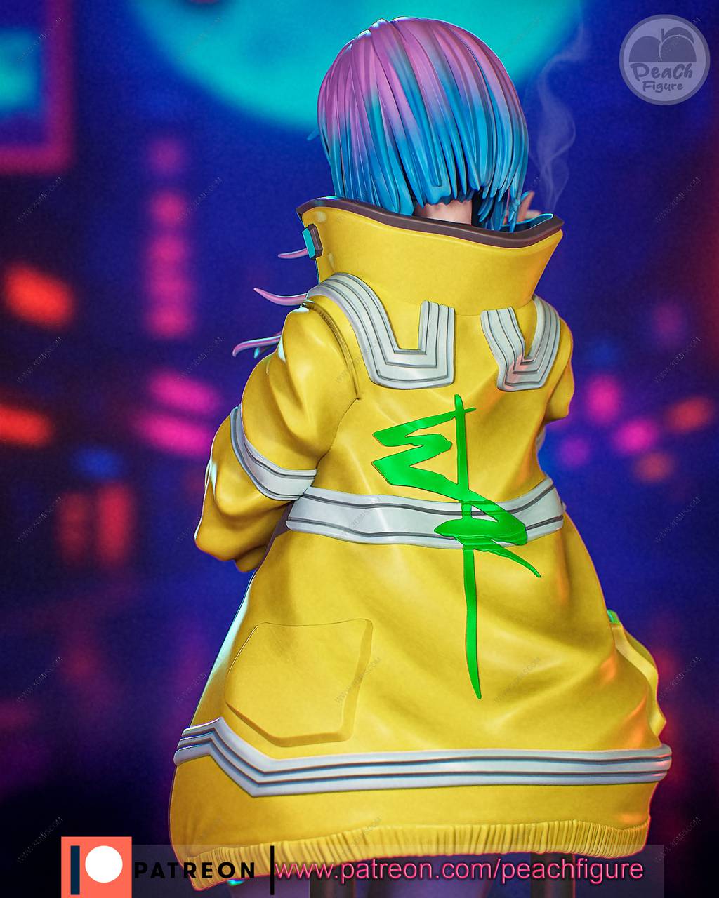 P站图纸印象馆 Peach Figure 赛博朋克 露西 Peach Figure 赛博朋克 露西