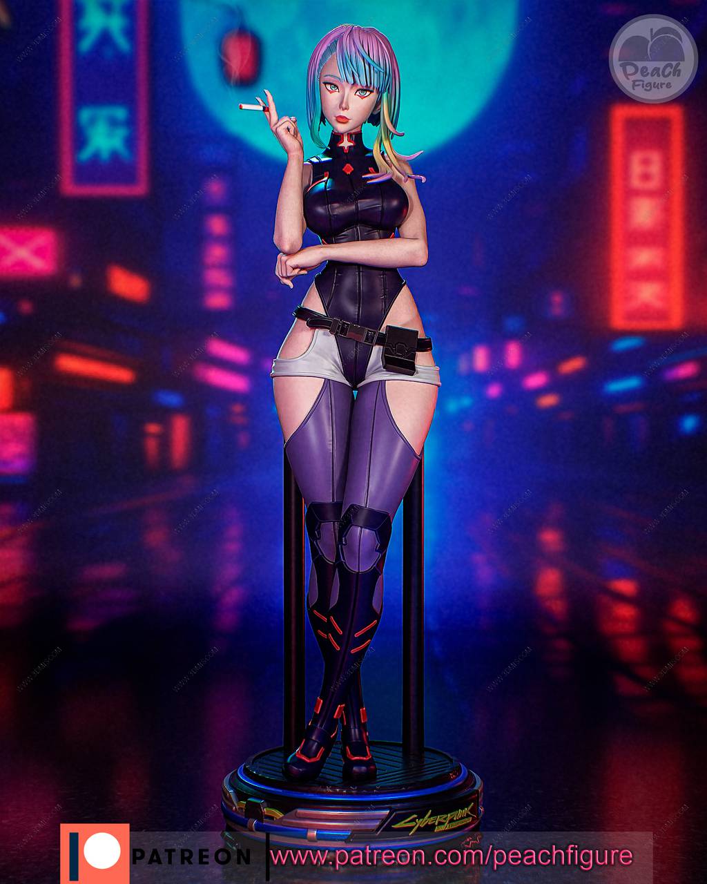 P站图纸印象馆 Peach Figure 赛博朋克 露西 Peach Figure 赛博朋克 露西