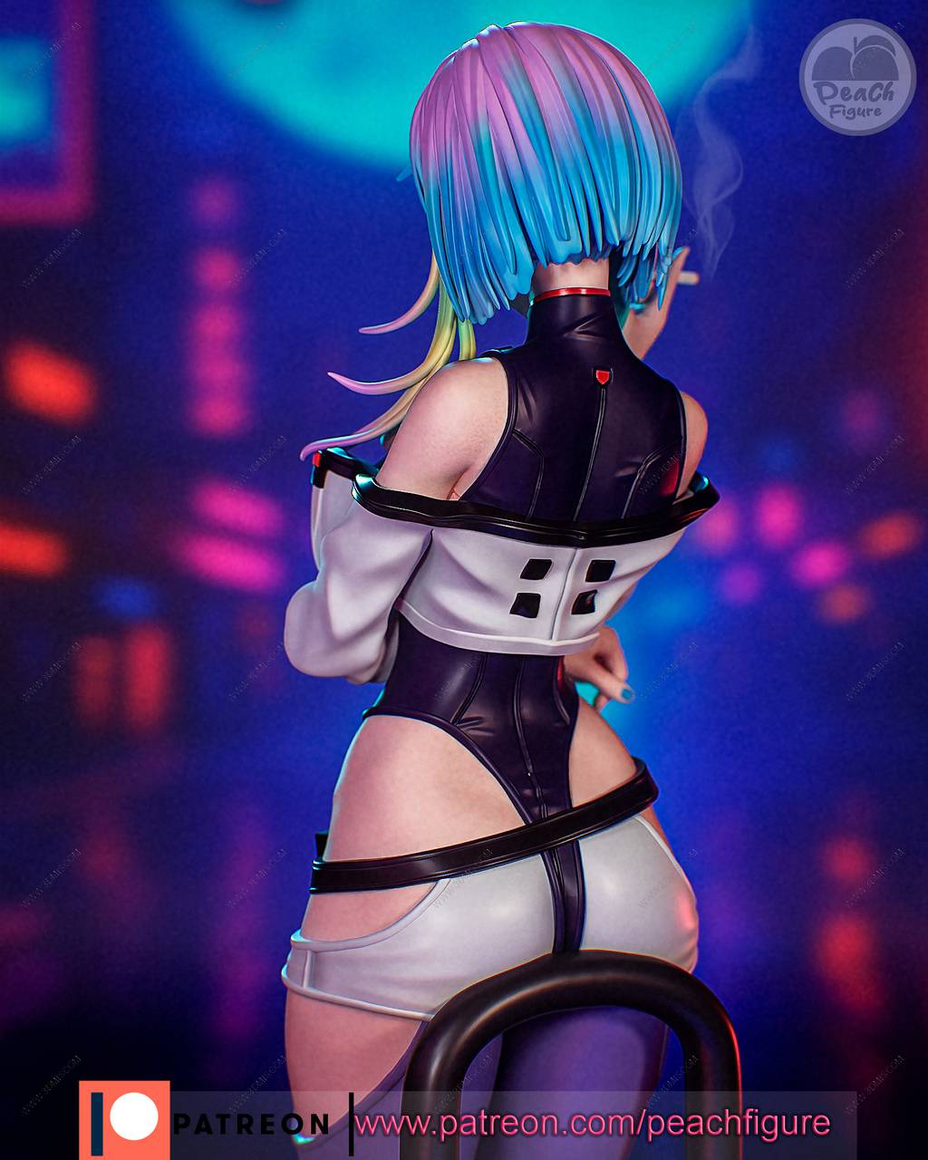 P站图纸印象馆 Peach Figure 赛博朋克 露西 Peach Figure 赛博朋克 露西