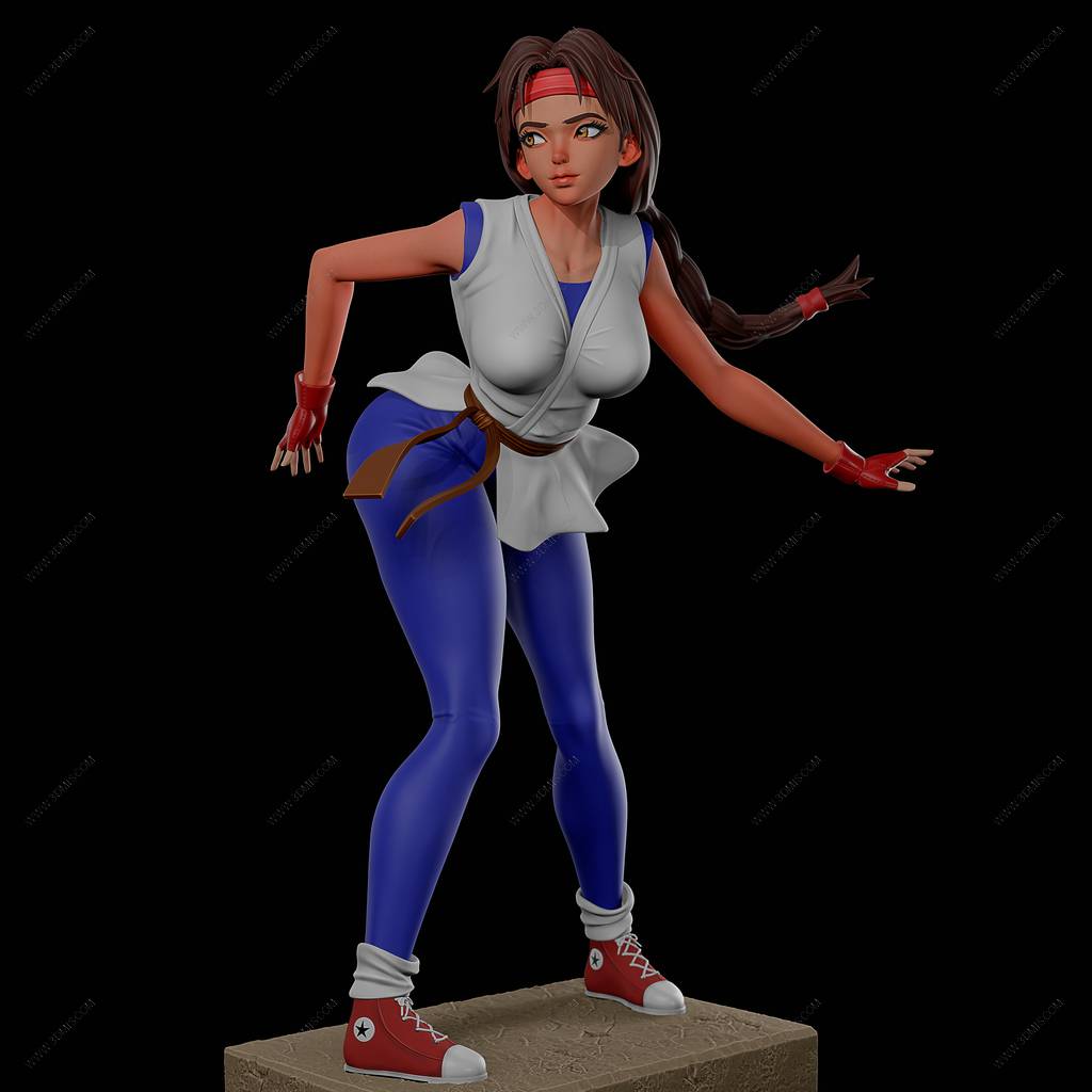 P站图纸印象馆 Momoji 拳皇 坂崎百合 Momoji 拳皇 坂崎百合