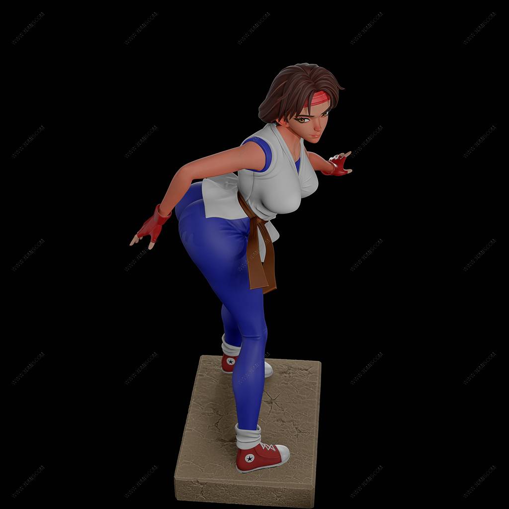 P站图纸印象馆 Momoji 拳皇 坂崎百合 Momoji 拳皇 坂崎百合