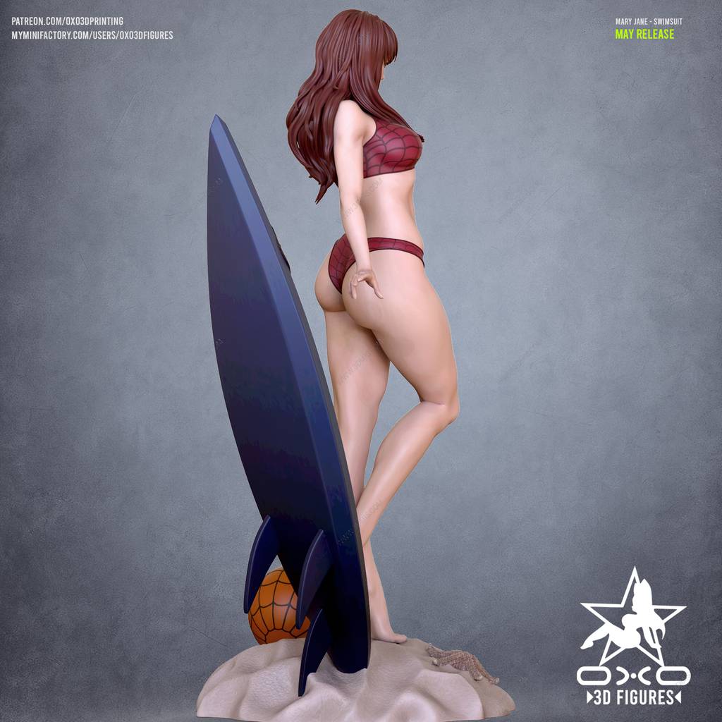 P站图纸印象馆 OXO3D 漫威 玛丽简 OXO3D 漫威 玛丽简