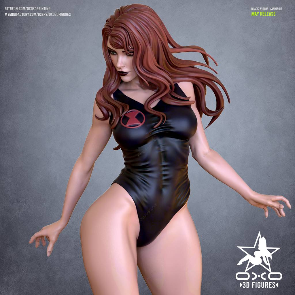 P站图纸印象馆 OXO3D 漫威 娜塔莎·罗曼诺夫 OXO3D 漫威 娜塔莎·罗曼诺夫