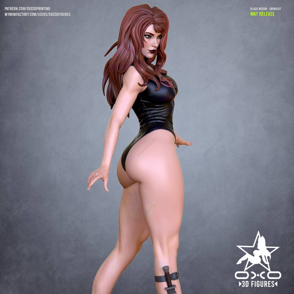 P站图纸印象馆 OXO3D 漫威 娜塔莎·罗曼诺夫 OXO3D 漫威 娜塔莎·罗曼诺夫