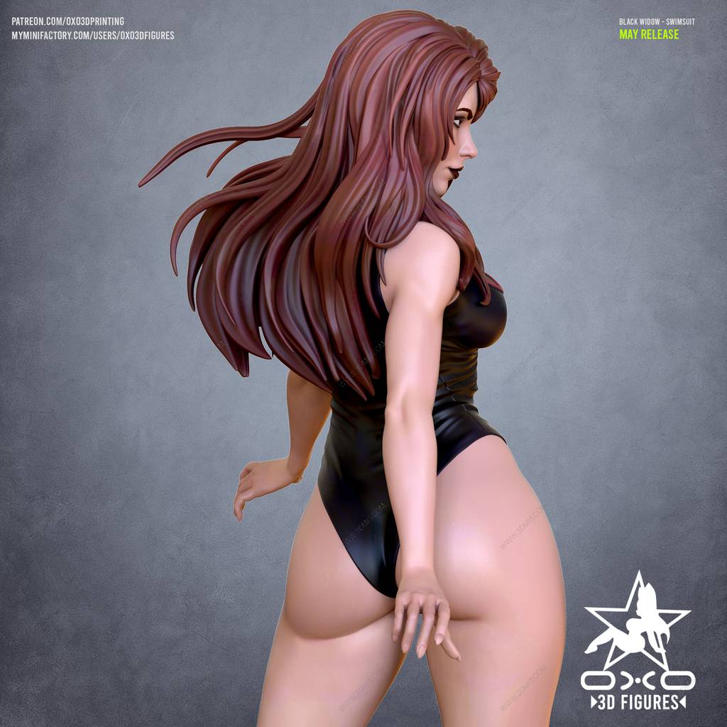 P站图纸印象馆 OXO3D 漫威 娜塔莎·罗曼诺夫 OXO3D 漫威 娜塔莎·罗曼诺夫