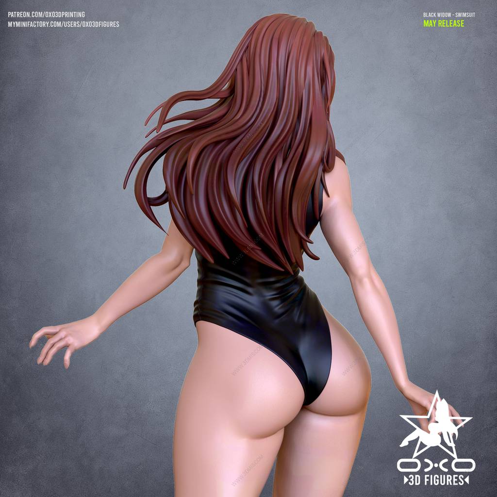 P站图纸印象馆 OXO3D 漫威 娜塔莎·罗曼诺夫 OXO3D 漫威 娜塔莎·罗曼诺夫