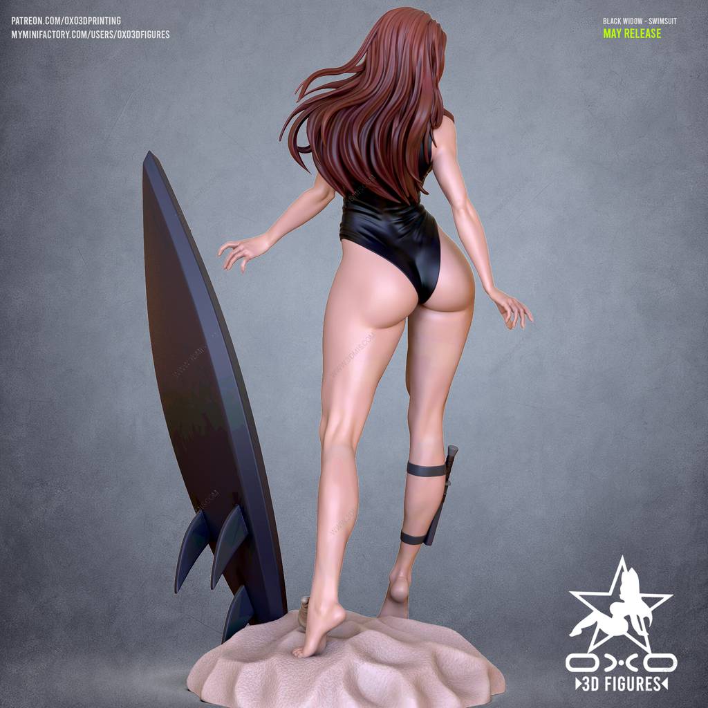 P站图纸印象馆 OXO3D 漫威 娜塔莎·罗曼诺夫 OXO3D 漫威 娜塔莎·罗曼诺夫