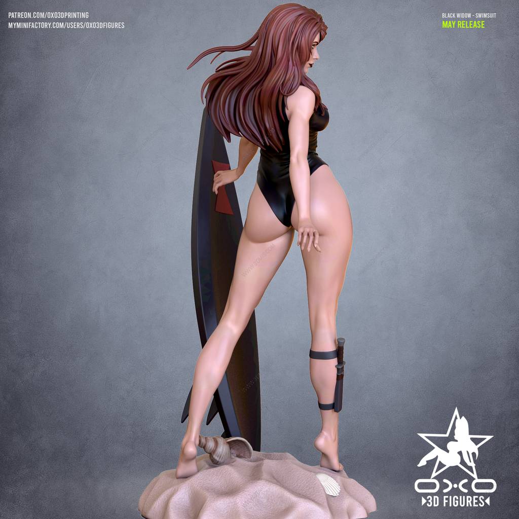 P站图纸印象馆 OXO3D 漫威 娜塔莎·罗曼诺夫 OXO3D 漫威 娜塔莎·罗曼诺夫