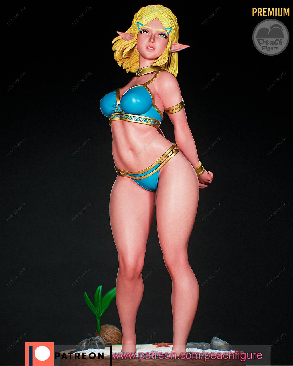 P站图纸印象馆 Peach Figure 塞尔达传说 塞尔达 Peach Figure 塞尔达传说 塞尔达