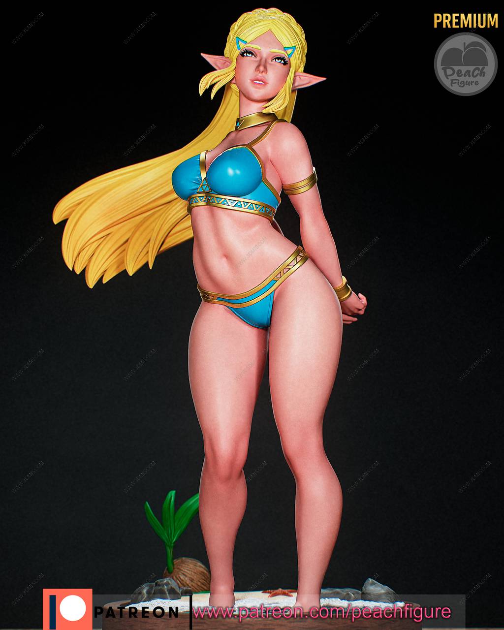 P站图纸印象馆 Peach Figure 塞尔达传说 塞尔达 Peach Figure 塞尔达传说 塞尔达