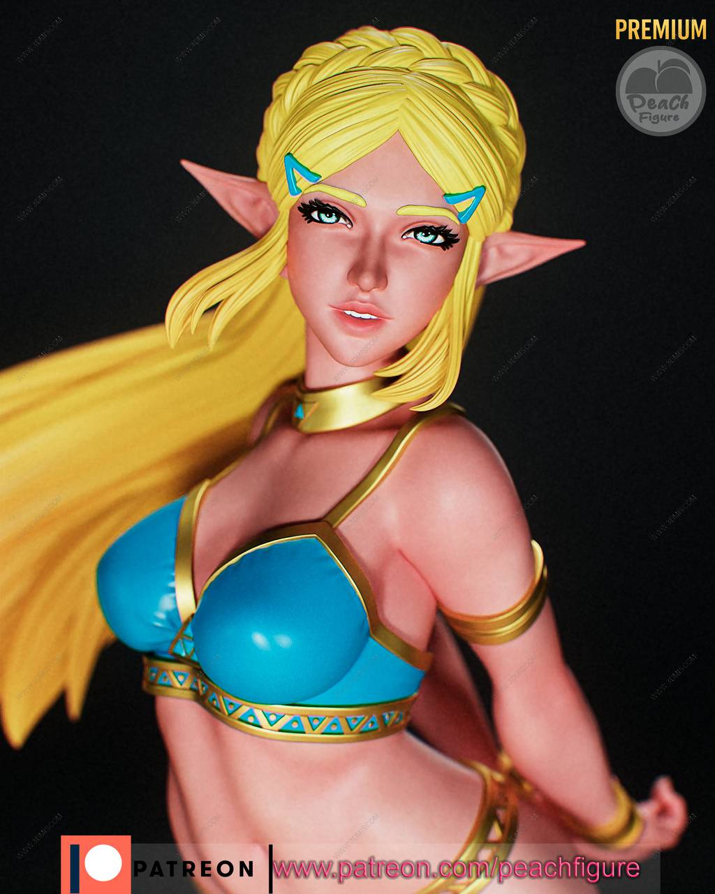 P站图纸印象馆 Peach Figure 塞尔达传说 塞尔达 Peach Figure 塞尔达传说 塞尔达