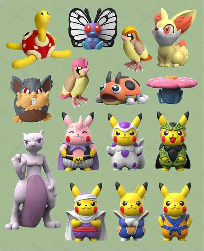 P站图纸印象馆 精灵宝可梦 精灵宝可梦