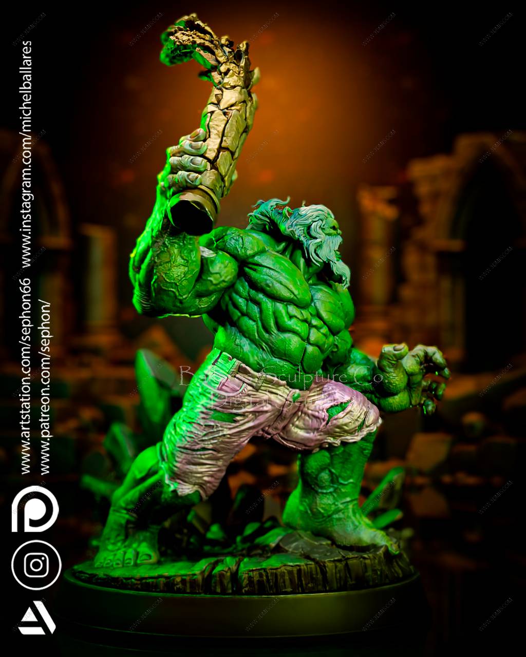 P站图纸印象馆 Geek MB 漫威 浩克和银影侠 Geek MB 漫威 浩克和银影侠