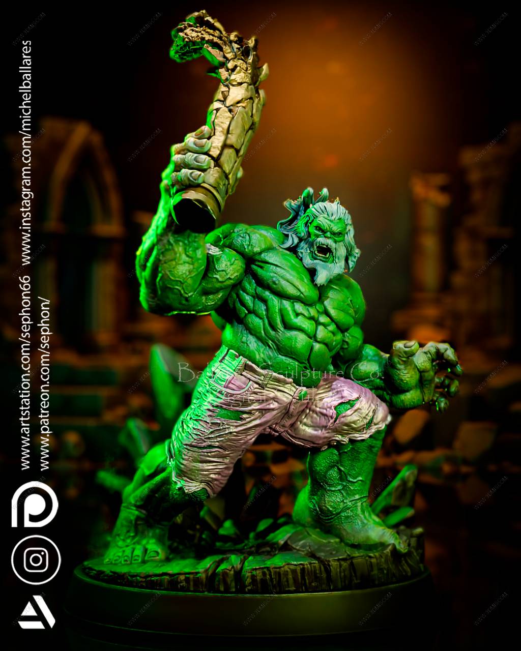 P站图纸印象馆 Geek MB 漫威 浩克和银影侠 Geek MB 漫威 浩克和银影侠