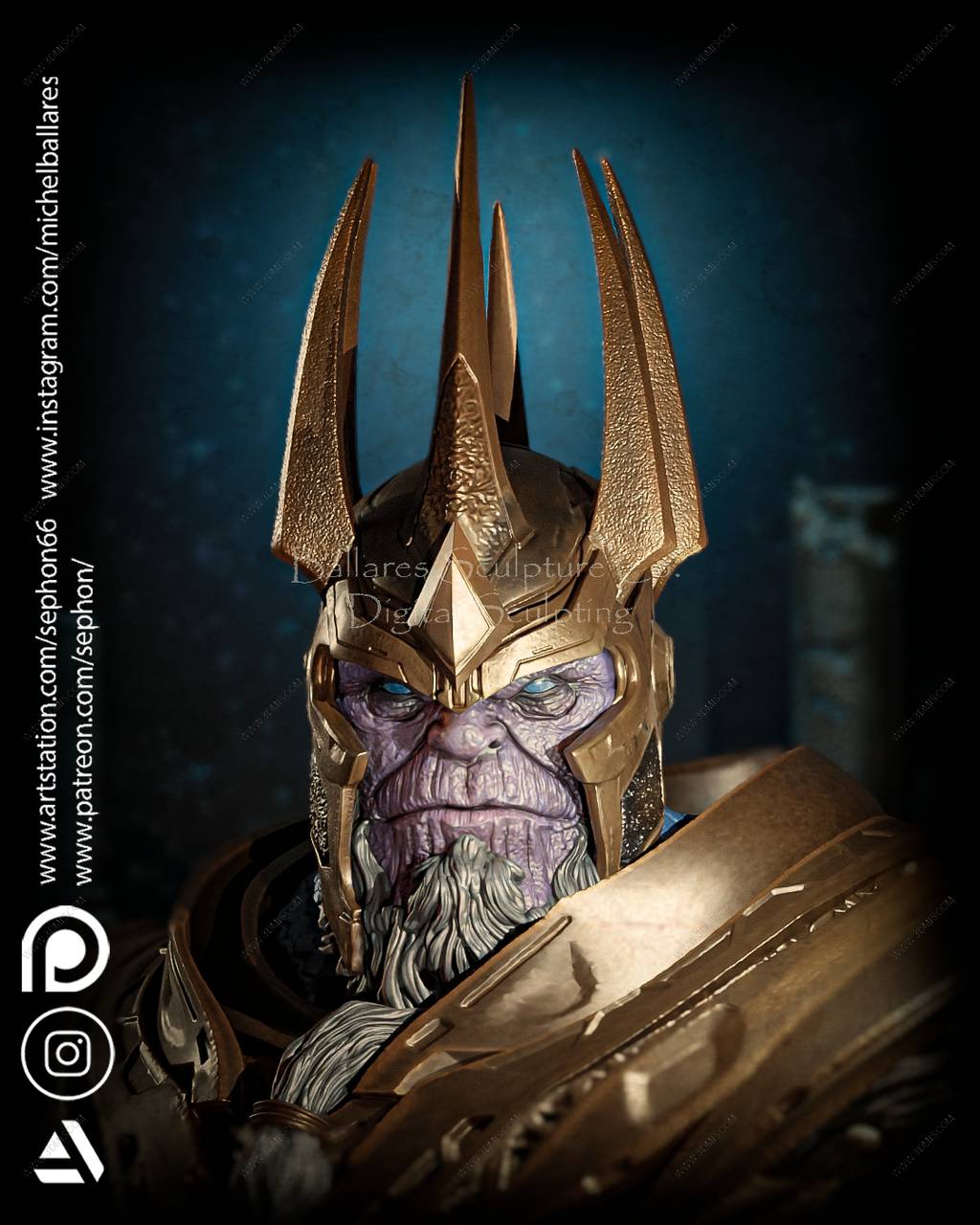 P站图纸印象馆 Geek MB 漫威 灭霸 Geek MB 漫威 灭霸