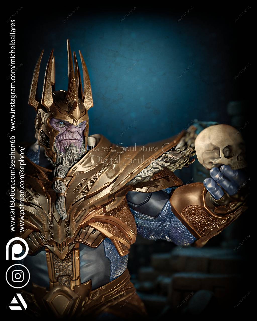 P站图纸印象馆 Geek MB 漫威 灭霸 Geek MB 漫威 灭霸