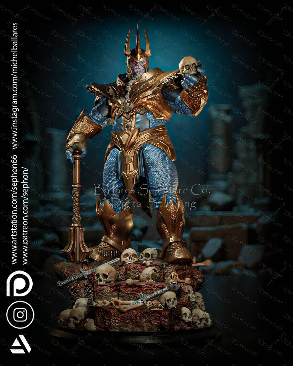 P站图纸印象馆 Geek MB 漫威 灭霸 Geek MB 漫威 灭霸