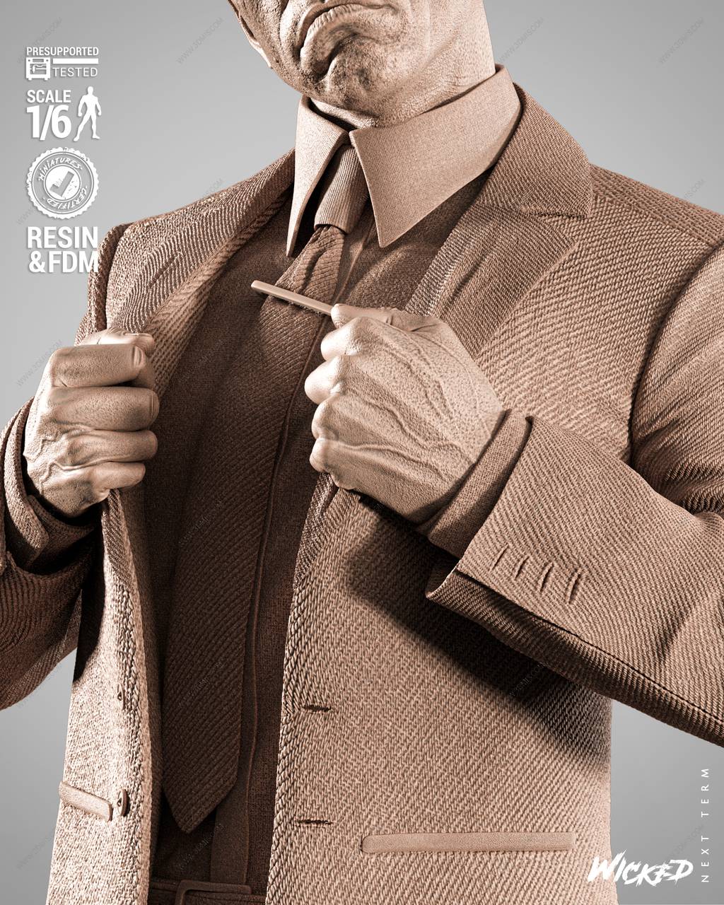 P站图纸印象馆 3DWicked 骇客帝国 史密斯 3DWicked 骇客帝国 史密斯