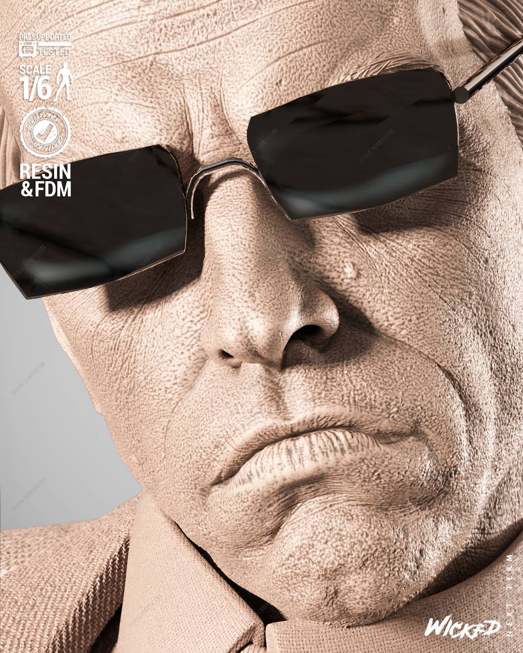 P站图纸印象馆 3DWicked 骇客帝国 史密斯 3DWicked 骇客帝国 史密斯