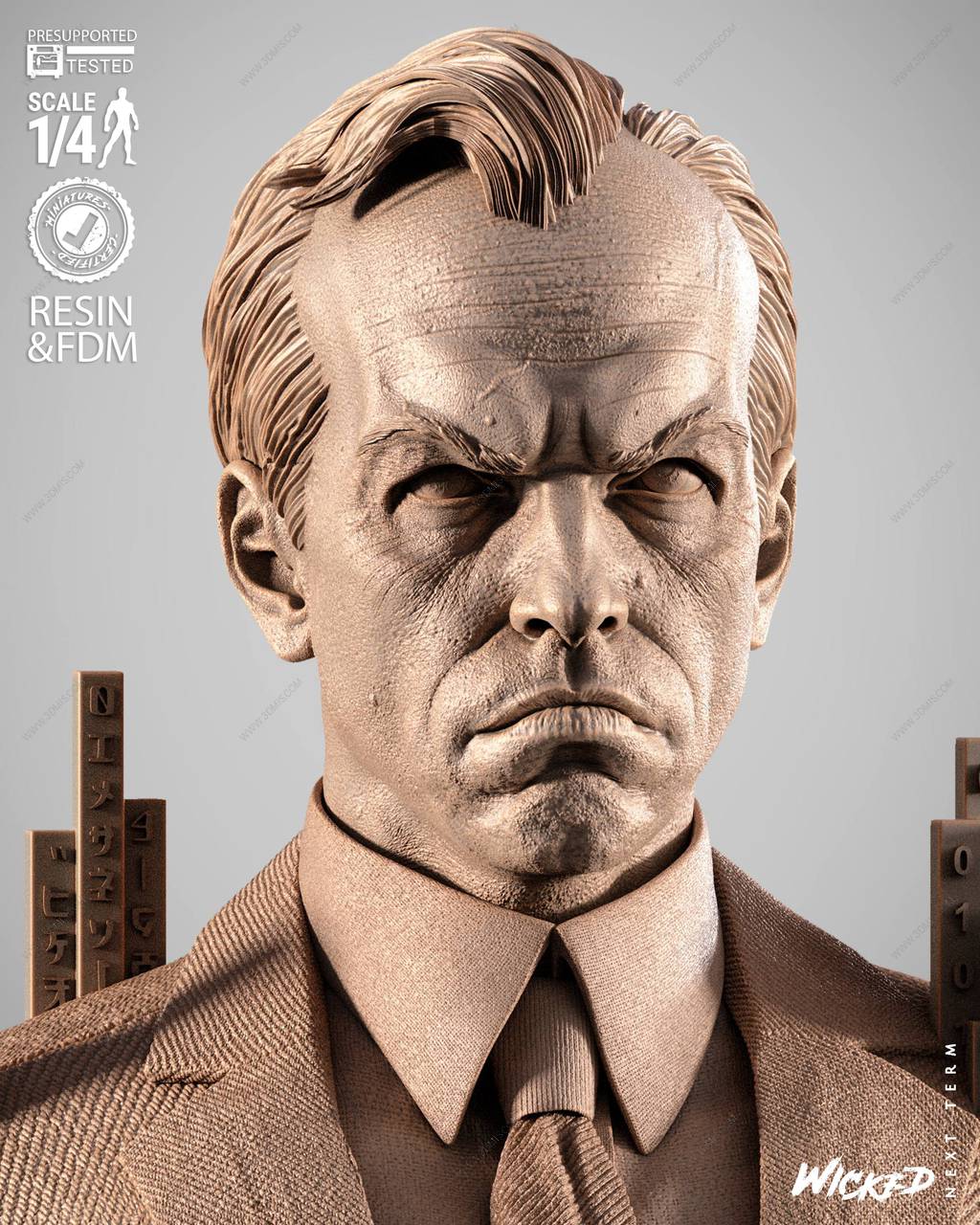 P站图纸印象馆 3DWicked 骇客帝国 史密斯 3DWicked 骇客帝国 史密斯