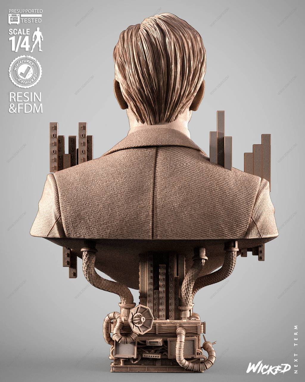 P站图纸印象馆 3DWicked 骇客帝国 史密斯 3DWicked 骇客帝国 史密斯