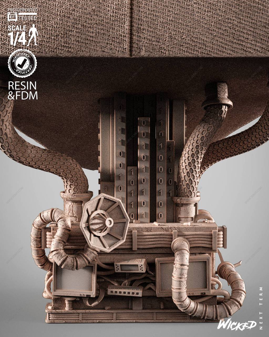 P站图纸印象馆 3DWicked 骇客帝国 史密斯 3DWicked 骇客帝国 史密斯