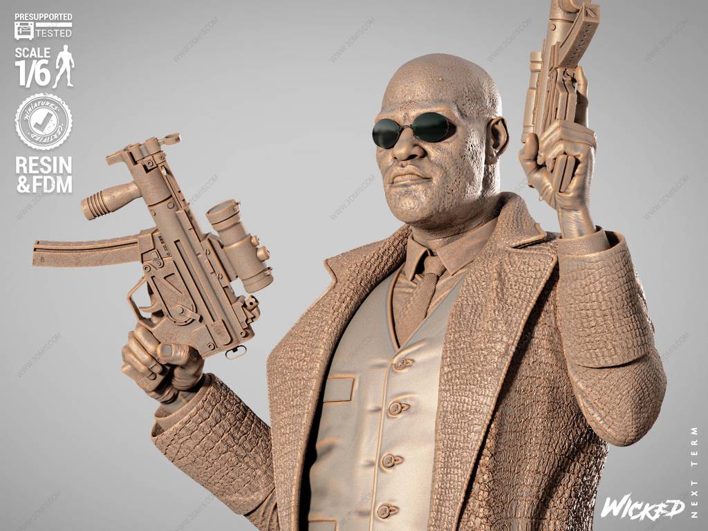 P站图纸印象馆 3DWicked 骇客帝国 尼奥和墨菲斯和崔妮蒂 3DWicked 骇客帝国 尼奥和墨菲斯和崔妮蒂