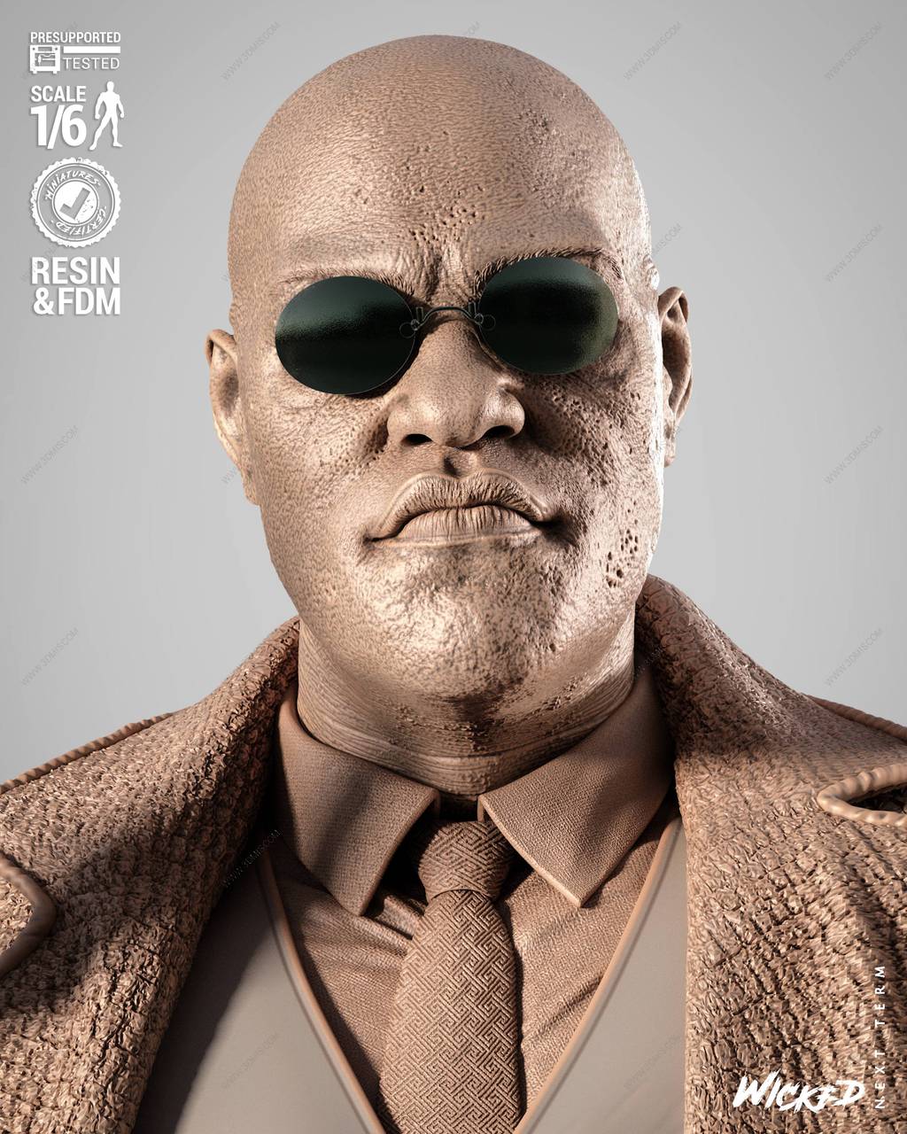 P站图纸印象馆 3DWicked 骇客帝国 尼奥和墨菲斯和崔妮蒂 3DWicked 骇客帝国 尼奥和墨菲斯和崔妮蒂