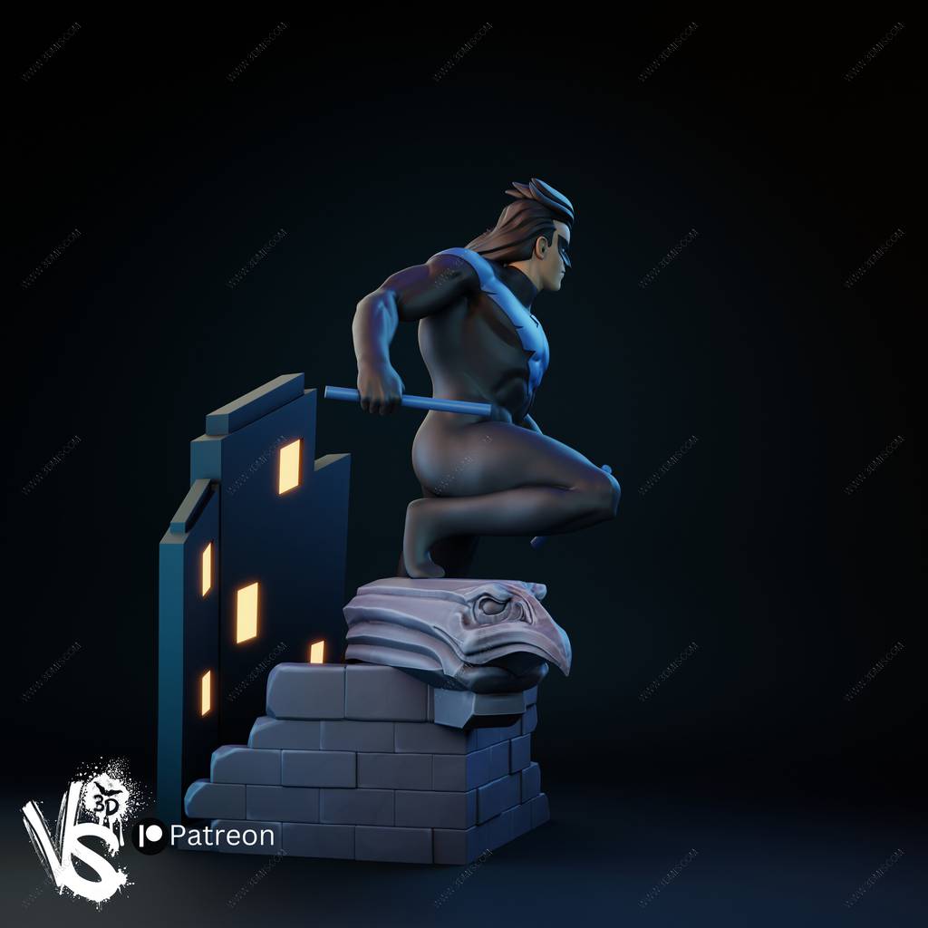 P站图纸印象馆 VS3D DC漫画 夜翼 VS3D DC漫画 夜翼