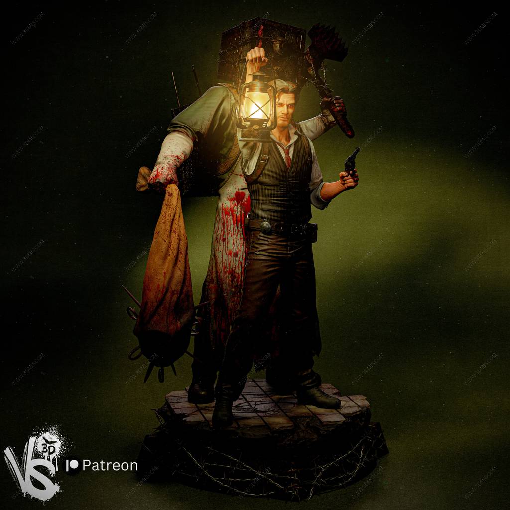 P站图纸印象馆 VS3D 恶灵附身 赛巴斯汀·卡斯特拉诺 VS3D 恶灵附身 赛巴斯汀·卡斯特拉诺