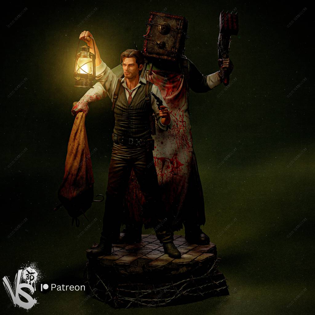 P站图纸印象馆 VS3D 恶灵附身 赛巴斯汀·卡斯特拉诺 VS3D 恶灵附身 赛巴斯汀·卡斯特拉诺