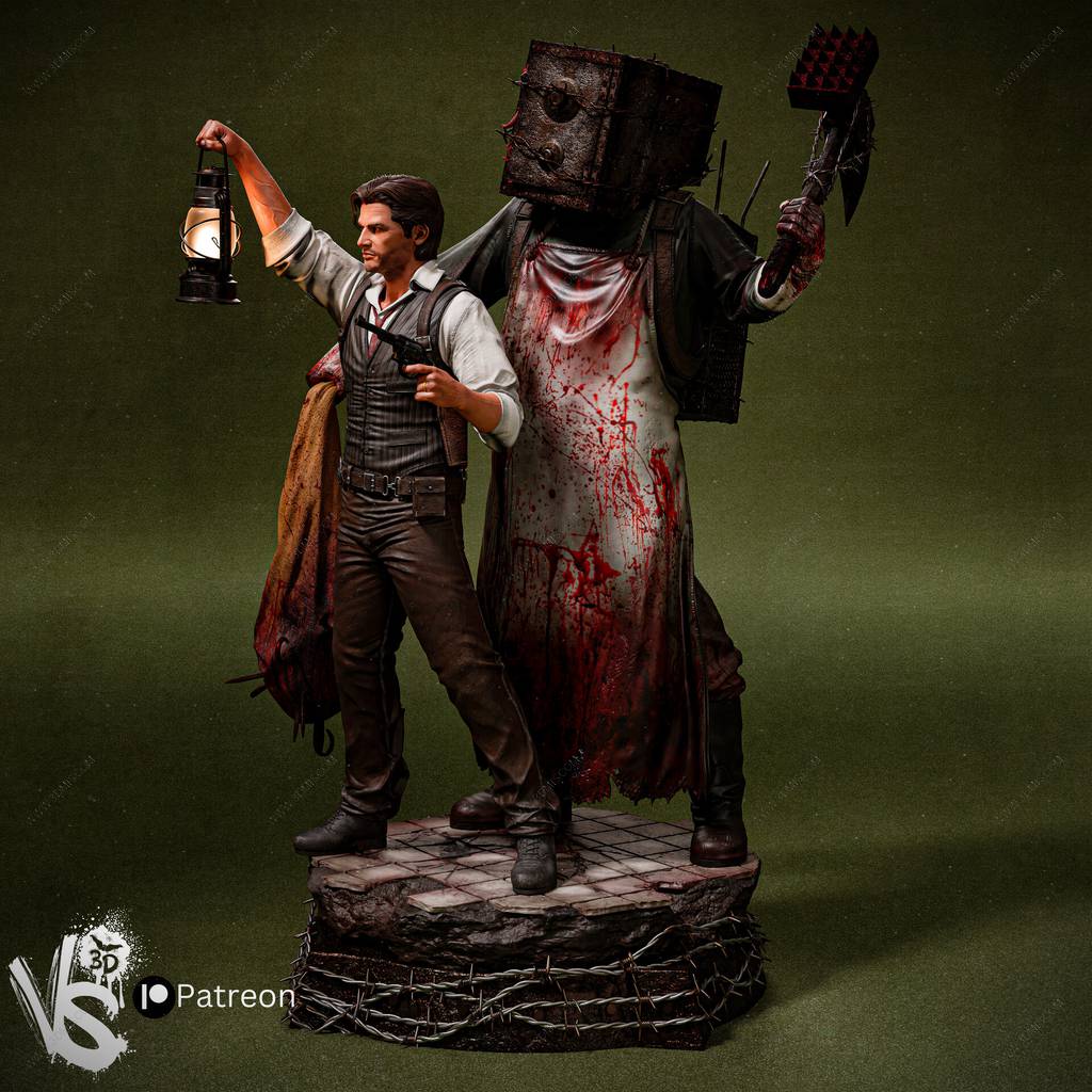 P站图纸印象馆 VS3D 恶灵附身 赛巴斯汀·卡斯特拉诺 VS3D 恶灵附身 赛巴斯汀·卡斯特拉诺