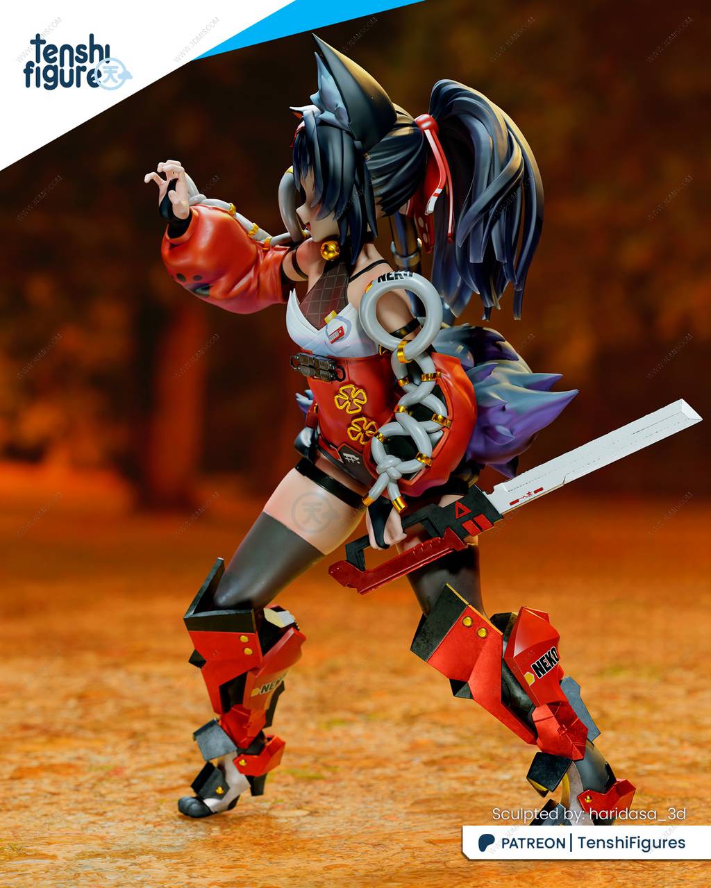 P站图纸印象馆 Tenshi Figures 绝区零 猫宫又奈 Tenshi Figures 绝区零 猫宫又奈