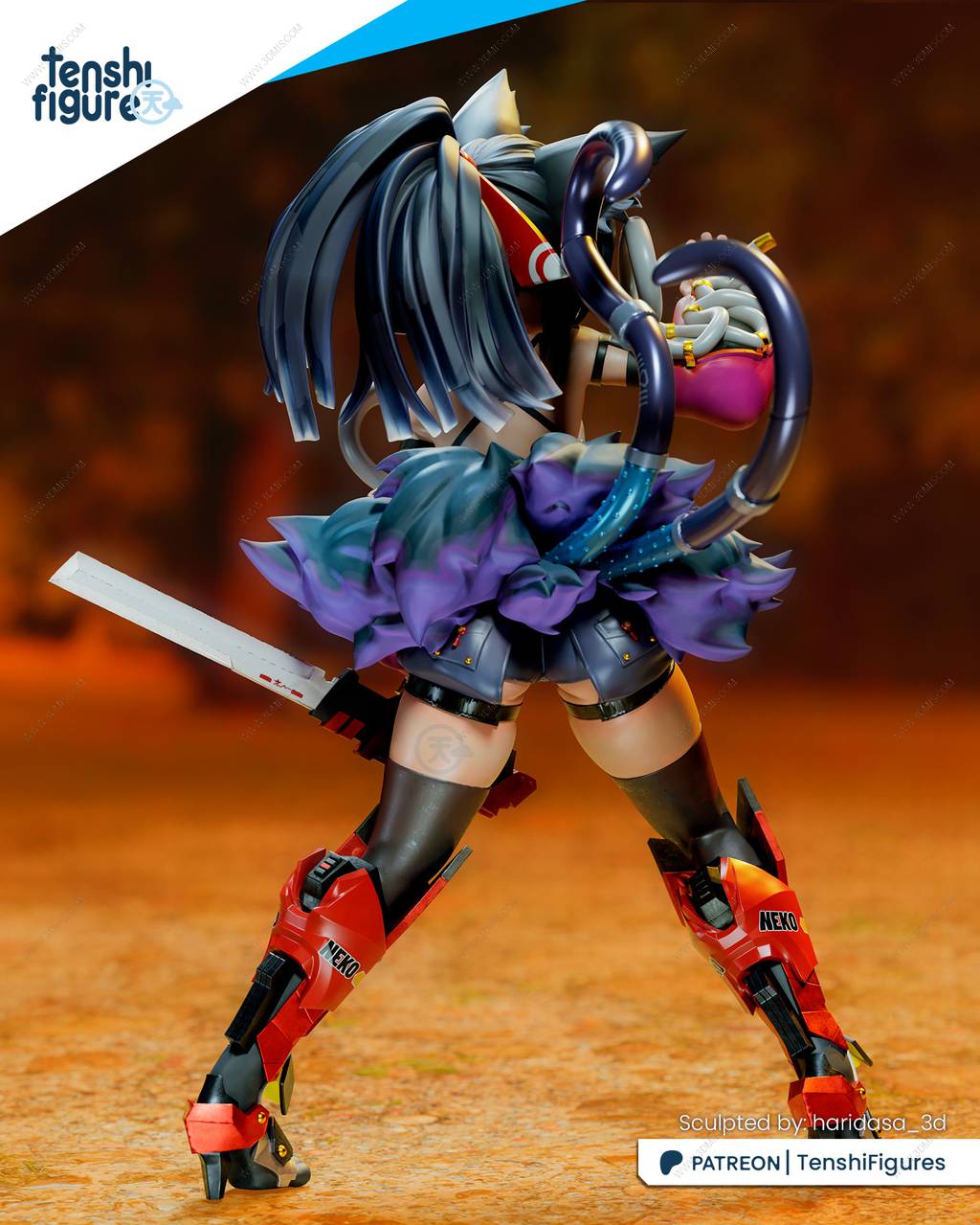 P站图纸印象馆 Tenshi Figures 绝区零 猫宫又奈 Tenshi Figures 绝区零 猫宫又奈