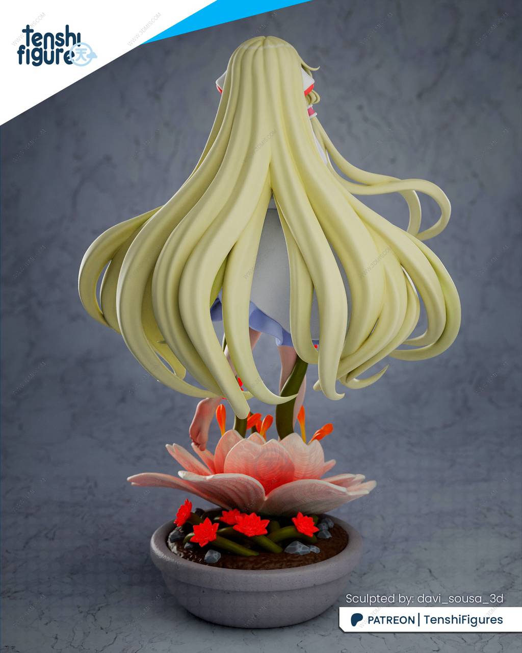 P站图纸印象馆 Tenshi Figures 人形电脑天使心 小叽 Tenshi Figures 人形电脑天使心 小叽