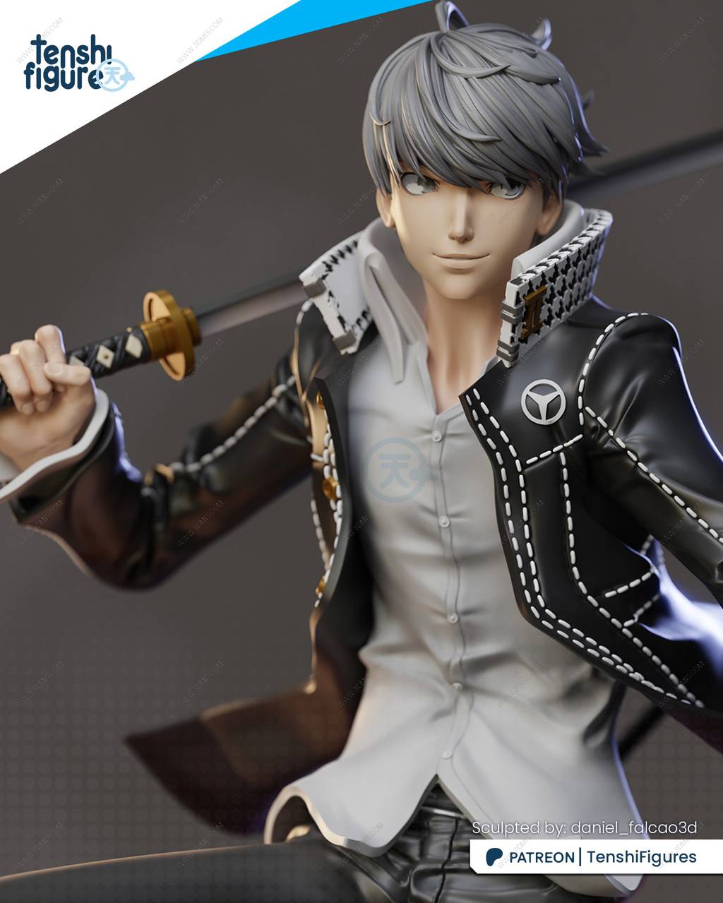 P站图纸印象馆 Tenshi Figures 女神异闻录 鸣上悠 Tenshi Figures 女神异闻录 鸣上悠