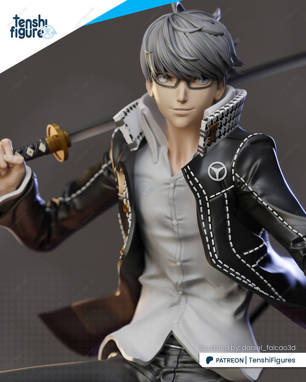 P站图纸印象馆 Tenshi Figures 女神异闻录 鸣上悠 Tenshi Figures 女神异闻录 鸣上悠