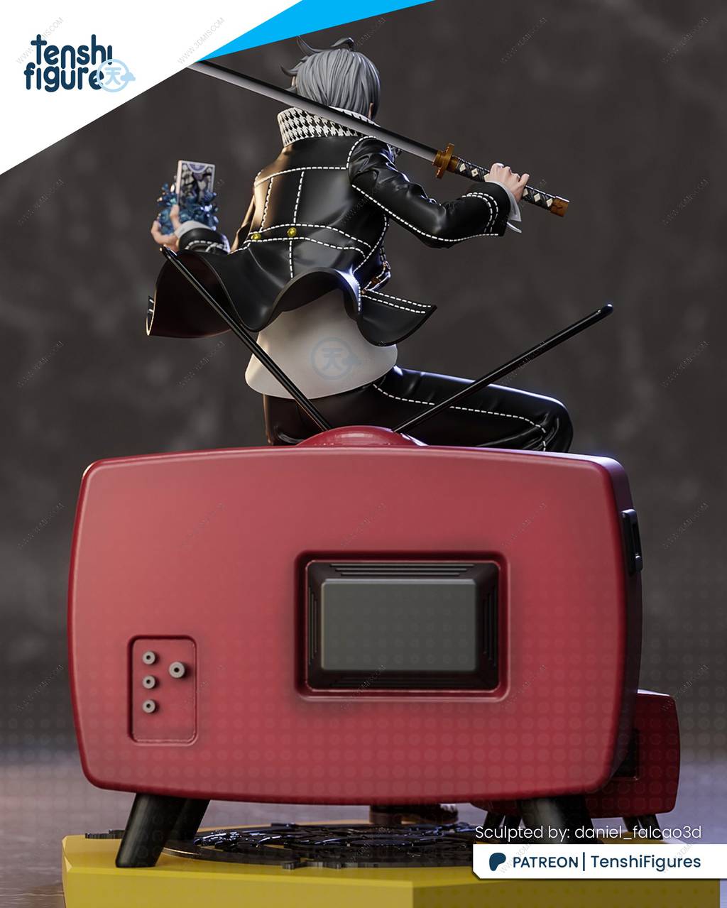 P站图纸印象馆 Tenshi Figures 女神异闻录 鸣上悠 Tenshi Figures 女神异闻录 鸣上悠