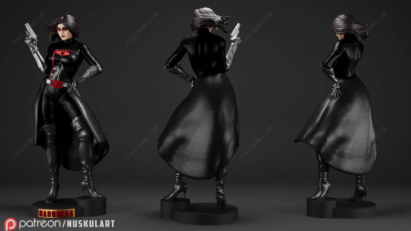 P站图纸印象馆 Nuskul Art 特种部队 男爵夫人 Nuskul Art 特种部队 男爵夫人