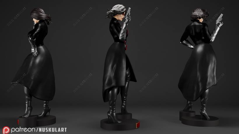 P站图纸印象馆 Nuskul Art 特种部队 男爵夫人 Nuskul Art 特种部队 男爵夫人