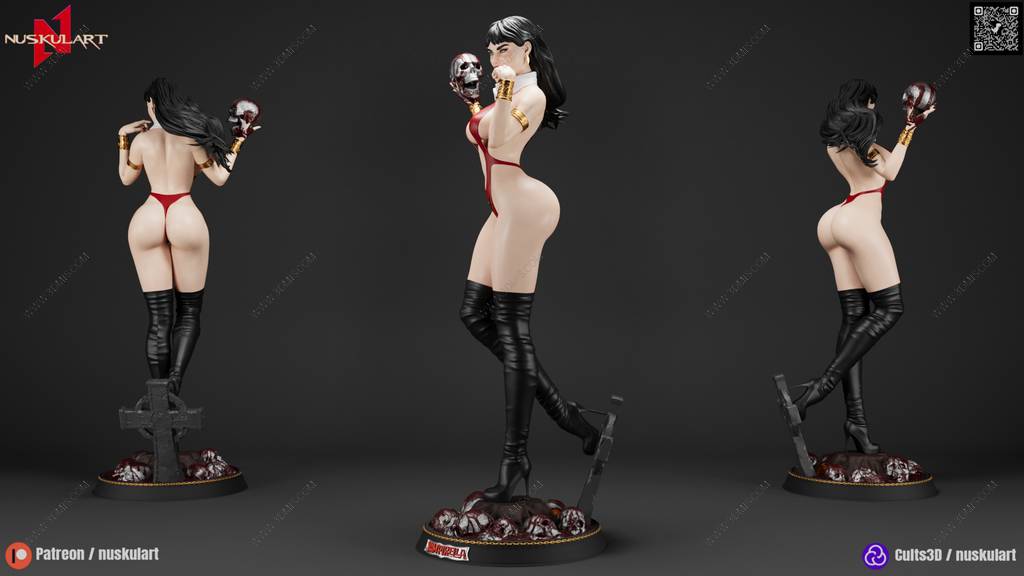 P站图纸印象馆 Nuskul Art 吸血女王 梵蓓娜 Nuskul Art 吸血女王 梵蓓娜