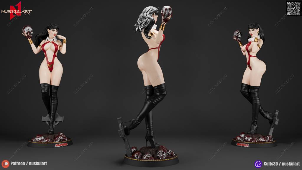 P站图纸印象馆 Nuskul Art 吸血女王 梵蓓娜 Nuskul Art 吸血女王 梵蓓娜