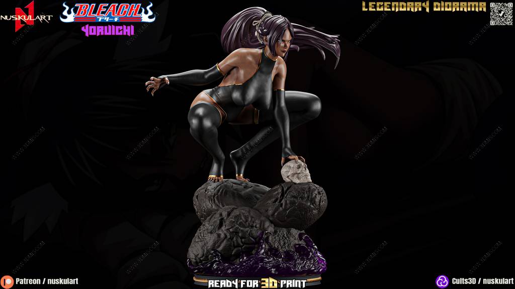 P站图纸印象馆 Nuskul Art 死神 四枫院夜一 Nuskul Art 死神 四枫院夜一