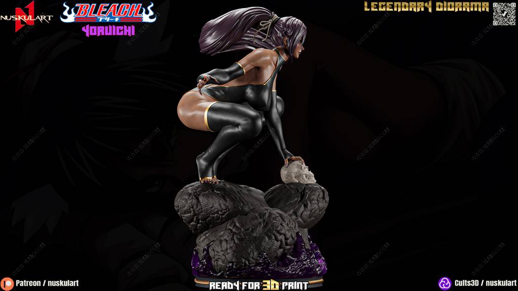 P站图纸印象馆 Nuskul Art 死神 四枫院夜一 Nuskul Art 死神 四枫院夜一