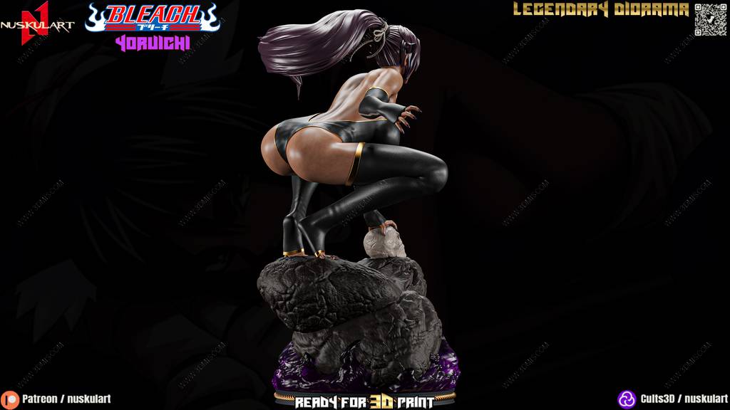 P站图纸印象馆 Nuskul Art 死神 四枫院夜一 Nuskul Art 死神 四枫院夜一