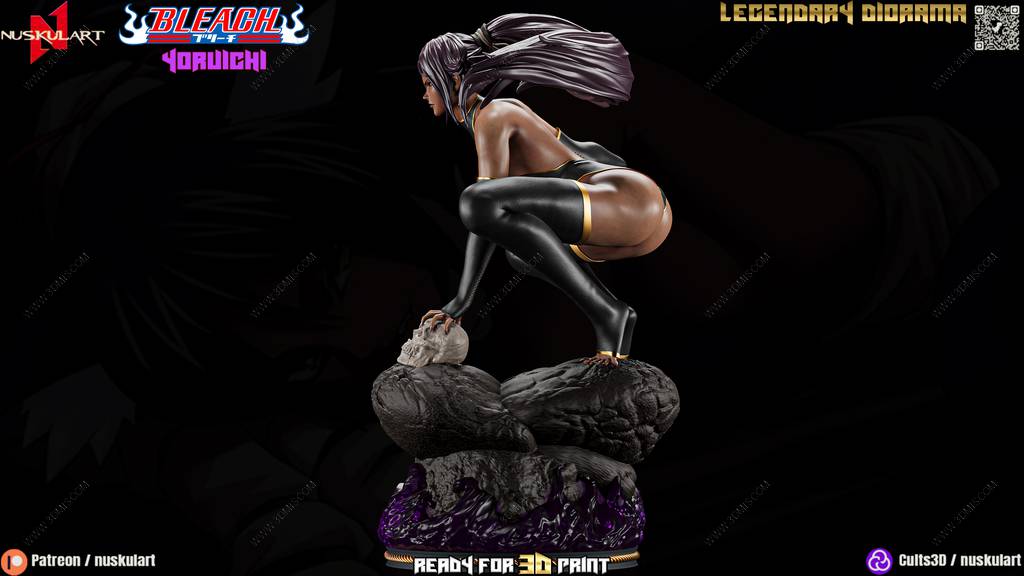 P站图纸印象馆 Nuskul Art 死神 四枫院夜一 Nuskul Art 死神 四枫院夜一