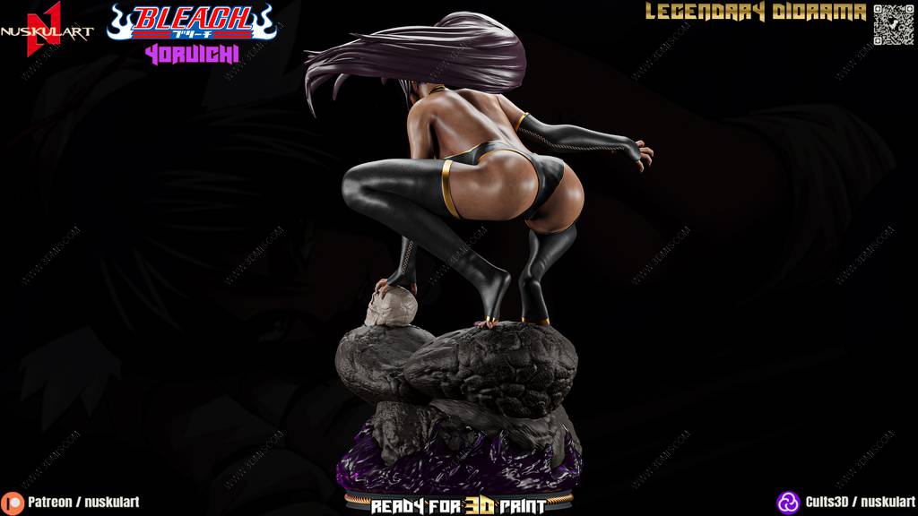 P站图纸印象馆 Nuskul Art 死神 四枫院夜一 Nuskul Art 死神 四枫院夜一