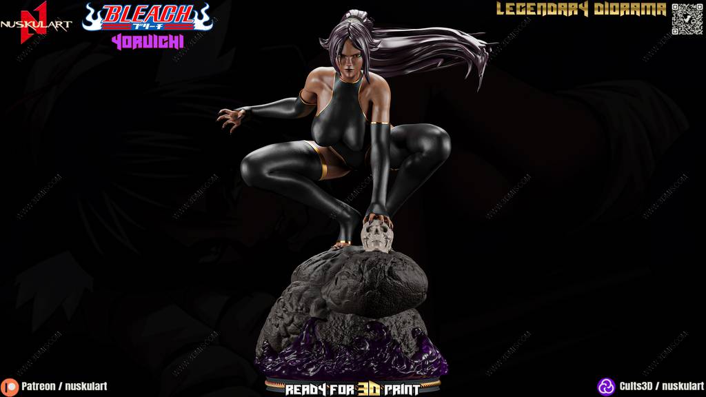 P站图纸印象馆 Nuskul Art 死神 四枫院夜一 Nuskul Art 死神 四枫院夜一